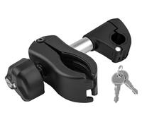 EUFAB 11629 Frame Holder Removable Short Diameter 25 + 30 mm Black/Silver