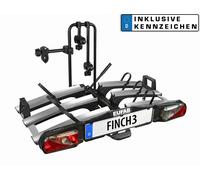 Eufab Bike Rack Finch for 3 Bicycles Foldable E-Bike