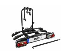 Eufab Bike Rack Amber III for 3 Bicycles E-Bike + Licence Plate