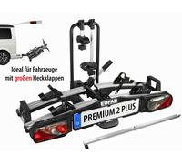 Eufab Bike Rack Premium II Plus for 2 Bicycles E-Bike + Licence Plate