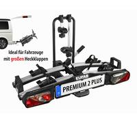 Eufab Bike Rack Premium II Plus for 2 Bicycles E-Bike + Licence Plate