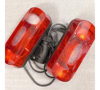 Eufab Rear Light Set DAFA Complete Wired Re+Li 13-Pin Red