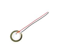 eufeifeiegds 10/20pcs Piezoelectric Ceramic Wafer Plates with Wire, Diameter 12MM 15MM 18MM 20MM 27MM 35MM 50MM Copper Buzzer Loudspeaker(20pcs 20mm)