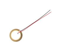 eufeifeiegds 10/20pcs Piezoelectric Ceramic Wafer Plates with Wire, Diameter 12MM 15MM 18MM 20MM 27MM 35MM 50MM Copper Buzzer Loudspeaker(10pcs 27mm)