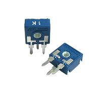 eufeifeiegds 10PCS CA9 Imported trimmer potentiometer PT10-1K horizontal adjustable Vertical Side of the Elliptic Hole wefeiegds