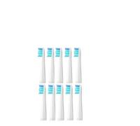 eufeifeiegds 10pcs Electric Replacement Brush Heads Toothbrush Hygiene Care 899 Set Heads for SG910 SG507 SG958 SG515 SG949 SG575(10 White Heads)