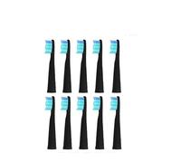eufeifeiegds 10pcs Electric Replacement Brush Heads Toothbrush Hygiene Care 899 Set Heads for SG910 SG507 SG958 SG515 SG949 SG575(10 Black Heads)
