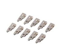eufeifeiegds 10PCS for 8504 8509 8148 8591 1919 Electric Hair Cutting Machine Power Switch Shrapnel Clippers Spare Parts(Silver)