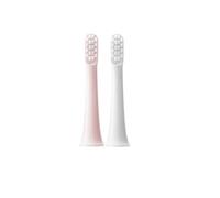 eufeifeiegds 10PCS for T100 Replacement Brush Heads Electric Toothbrush Vacuum Soft Bristle Suitable Nozzles(1White 1Pink)