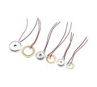 eufeifeiegds 10PCS/lot 12MM 15MM 20MM 27MM 35MM Brass Buzzer Sheet With Aluminum Shell Sound Cavity Welding Wire Piezoelectric Ceramic Sheet(10PCS 20MM)