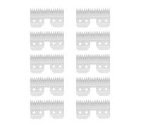 eufeifeiegds 10pcs/lot 18 Teeth Ceramic Cutter Dog Grooming Blade Hair Clipper Blade Ceramic Cutters Pet Grooming Scissors