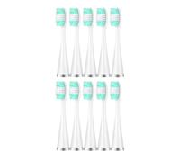 eufeifeiegds 10pcs/lot Electric Toothbrush Replacement Brush Heads for Teeth Cleaning Whitening Calculus Brush (10pcs White)