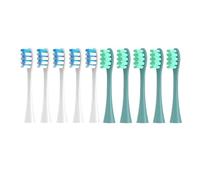eufeifeiegds 10PCS Replacement Toothbrushes Head for X PRO/ Z1/ F1/ One/Air 2 /SE Ect Full Range of Electric Toothbrushes(5WhiteBlue5Green)