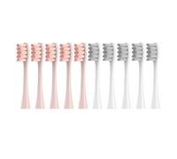 eufeifeiegds 10PCS Replacement Toothbrushes Head for X PRO/ Z1/ F1/ One/Air 2 /SE Ect Full Range of Electric Toothbrushes(5Pink5Gray)
