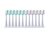 eufeifeiegds 12PCS for T300/T500/T700 Replacement Brush Heads Electric Tooth Soft Bristle Caps Vacuum Package Nozzles(6Pink6Green)