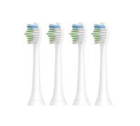 eufeifeiegds 12PCS HX6064 Electric Toothbrush Heads for H-X6950/H-X6780/H-X6930/H-X3110/H-X9350 Soft Bristle Replacement Brush Heads White(4pcs)
