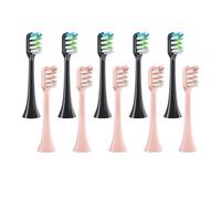 eufeifeiegds 12pcs Replacement Heads for X3/X3U/X5 Toothbrush Clean Tooth Brush Heads Electric Toothbrush Soft Bristle Nozzles (6Black6Pink)