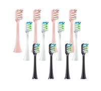 eufeifeiegds 12pcs Replacement Heads for X3/X3U/X5 Toothbrush Clean Tooth Brush Heads Electric Toothbrush Soft Bristle Nozzles(12PCSAll)