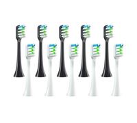 eufeifeiegds 12pcs Replacement Heads for X3/X3U/X5 Toothbrush Clean Tooth Brush Heads Electric Toothbrush Soft Bristle Nozzles (6Black6White)