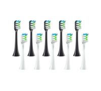eufeifeiegds 12pcs Replacement Heads for X3/X3U/X5 Toothbrush Clean Tooth Brush Heads Electric Toothbrush Soft Bristle Nozzles(6Black6White)