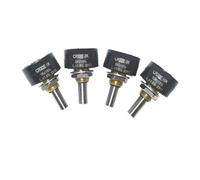 eufeifeiegds 1pc CR22E 1k 2k 5k 10k Conductive Pastic Potentiometer WDD22P1 360 Degree Rotation Replace FCP22E 3Pins 6MM Round Shaft wefeiegds(2K Ohm)