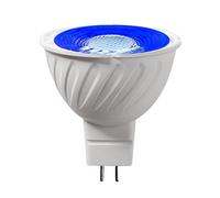 eufeifeiegds 1PC MR16 5W LED Light Bulbs 50W Equivalent Replacement AC DC 12V Bi-pin GU5.3 Outdoor Landscape Yard Tree(Blu)