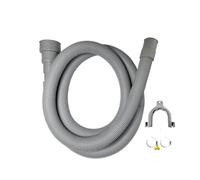 eufeifeiegds 1pc Washing Machine And Dishwasher Drain Pipe Kit, Including Flexible Corrugated Pipe, Extension Adapter And Hose Clamp wefeiegds