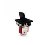 eufeifeiegds 1pcs R8015A Rocker Switch AC250V/3A 125V/5A Momentary SPDT 3 Positions momentary Toggle Switch T80-R wefeiegds