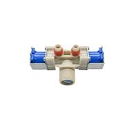 eufeifeiegds 1pcs Water Inlet Valve Washing Machine T60 T70MS33PDE AJU72911004 12V IV-12A-1 wefeiegds