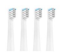 eufeifeiegds 2/4pcs N1 N2 RTX2103 SN301 Electric Toothbrush Replacement Heads Smart Brush Heads Soft Bristle Nozzles(White)