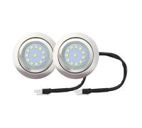 eufeifeiegds 2-Piece 12V 1.5W Kitchen Cooker Smoke Ventilator Light Bulb 60mm Hole Range Hood Lamp with EL SM Connector Doorway Cabinet(With EL Connector)