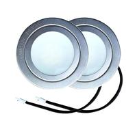 eufeifeiegds 2-Piece 12V AC DC Range Hood Light 2W Replace Old Bulb Kitchen Cooker Cabinet Lamp No Need to Change Driver(Warm White 3000K,With EL Connector)