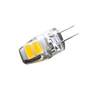 eufeifeiegds 2-Piece DC 6V LED G4 Bulb Light 1W Microscope bulb Instrument DC6V Dimmable Silicon Gel(Warm White 3000K)
