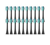 eufeifeiegds 20/50/100PCS Toothbrush Heads for P7/Y8/SVP/Moon Electric Tooth Head Vacuum Bristle Nozzles(20Black)