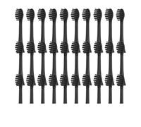 eufeifeiegds 20/50/100PCS Toothbrush Heads for P7/Y8/SVP/Moon Electric Tooth Head Vacuum Bristle Nozzles(100SolidBlack)