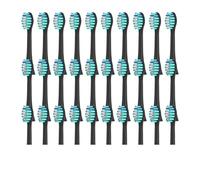 eufeifeiegds 20/50/100PCS Toothbrush Heads for P7/Y8/SVP/Moon Electric Tooth Head Vacuum Bristle Nozzles(100Black)