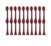 eufeifeiegds 20/50/100PCS Toothbrush Heads for P7/Y8/SVP/Moon Electric Tooth Head Vacuum Bristle Nozzles(20Red)