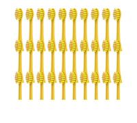 eufeifeiegds 20/50/100PCS Toothbrush Heads for P7/Y8/SVP/Moon Electric Tooth Head Vacuum Bristle Nozzles(100Yellow)