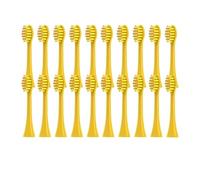 eufeifeiegds 20/50/100PCS Toothbrush Heads for P7/Y8/SVP/Moon Electric Tooth Head Vacuum Bristle Nozzles(20Yellow)