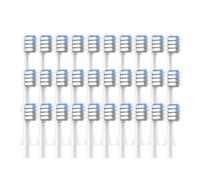 eufeifeiegds 20/50/100pcs Toothbrushes Head for T200 Deep Cleaning Electric Toothbrush Nozzles Soft Bristle(50whitegrayblue)