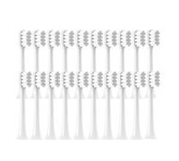 eufeifeiegds 20/50/100pcs Toothbrushes Head for T200 Deep Cleaning Electric Toothbrush Nozzles Soft Bristle(20white)