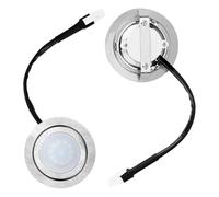 eufeifeiegds 2pcs Range Hood Light Bulbs, Stainless Steel Range Hood LED Light Replacement Recessed Kitchen Range Hood Light wefeiegds