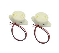 eufeifeiegds 2PCS SFM-27 Buzzer 95DB Active High-decibel 3-24V 12V Electronic Buzzers Beep Alarm Intermittent