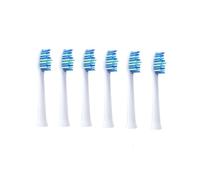 eufeifeiegds 3/6Pcs Clean Brush Heads Replace Smart Brush Head Replacement for Smart Electric Tooth Brush(Ivory)