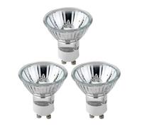eufeifeiegds 3-Piece GU10 Bulb 120V 230V 50W, Dimmable, MR16 Light Long Lasting Lifespan for Track Recessed Lighting(120V 35W)
