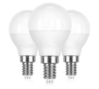 eufeifeiegds 3x E12 E14 E26 E27 6W G45 LED Light Bulb 50W Equivalent Bulbs Non-Dimmable Table Floor(NO_12MM)