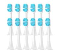 eufeifeiegds 4/8/12/16PCS for T300 Replacement Toothbrush Heads Electric Vacuum Toothbrush Soft Bristle Brush Heads(T300 Blue-12pcs)
