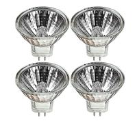 eufeifeiegds 4-Pieces MR11 Light Bulbs 6V 12V 220V 5W 10W 35W Replacement Fiber Tree Bulb G4/GU4/GZ4 Bi-Pin Base(12V 10W)