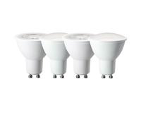eufeifeiegds 4PCS LED Spotlight GU10 Bulb lamps No flicker 3W 5W 6W 7W 8W 9W Light daylight white lighting 4000K 6000K For home foco(38degree 3000K,5w)