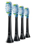 eufeifeiegds 4Pcs/Pack for C3 Replacement Toothbrush Heads Plaque Defence Electric Toothbrush Brush Heads White Or Black(4PCS Black -C3)